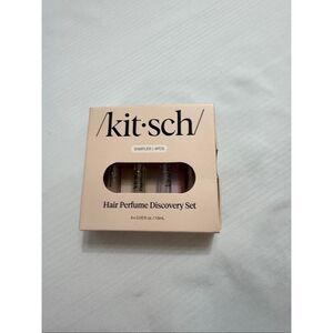 KITSCH Hair Perfume Discovery Set Sampler 4 X .05 Oz / 1.5mL Fragrances Spray